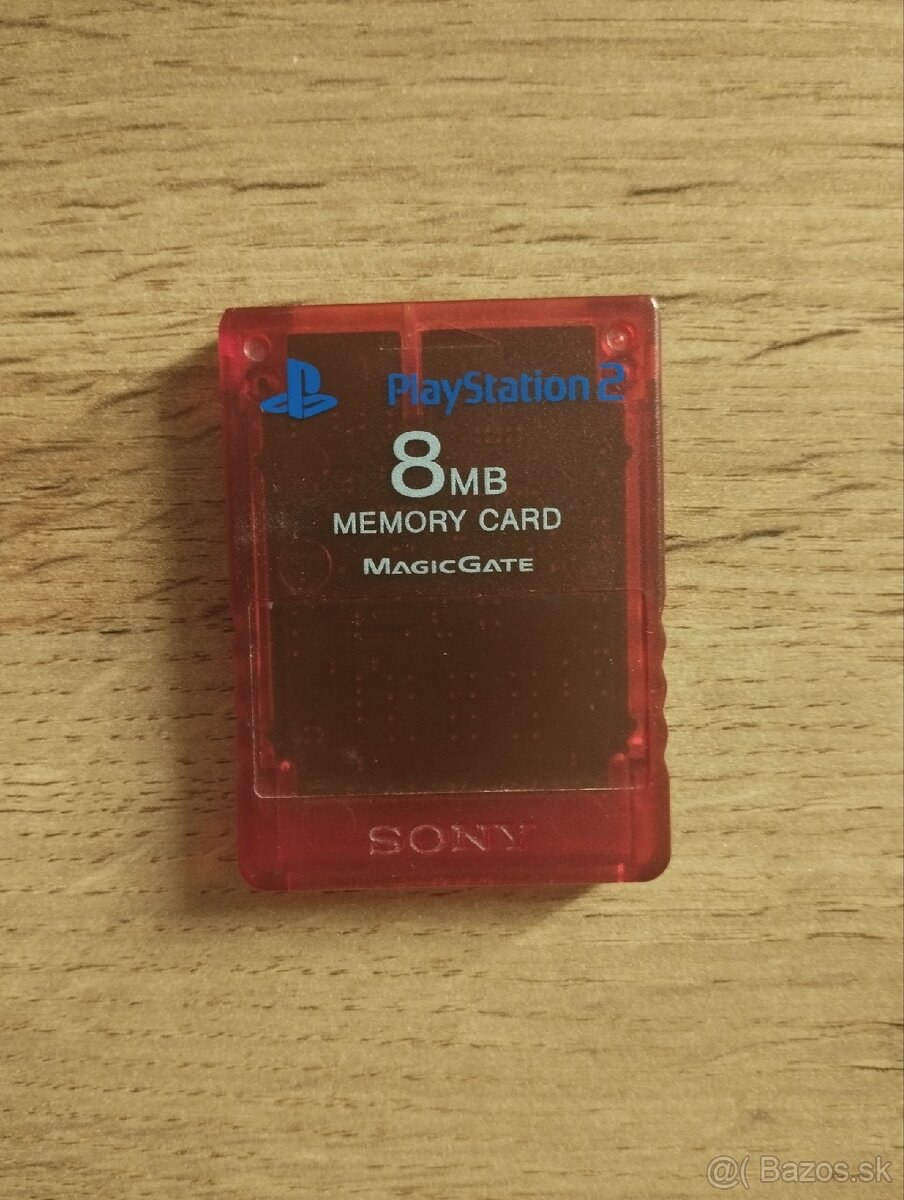 Playstation 2,PS2 memory card