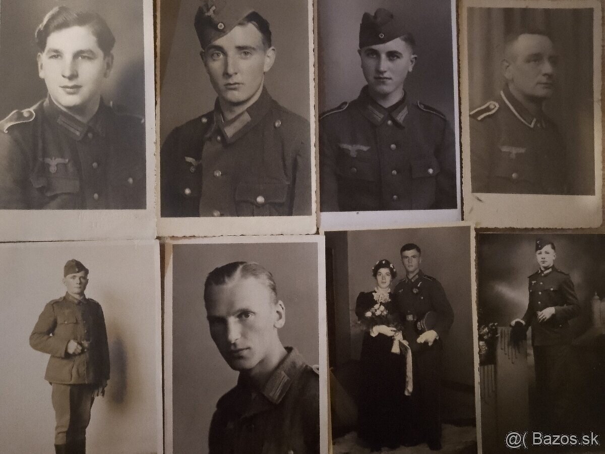 FOTKY POHLADNICE NEMECKÝCH VOJAKOV