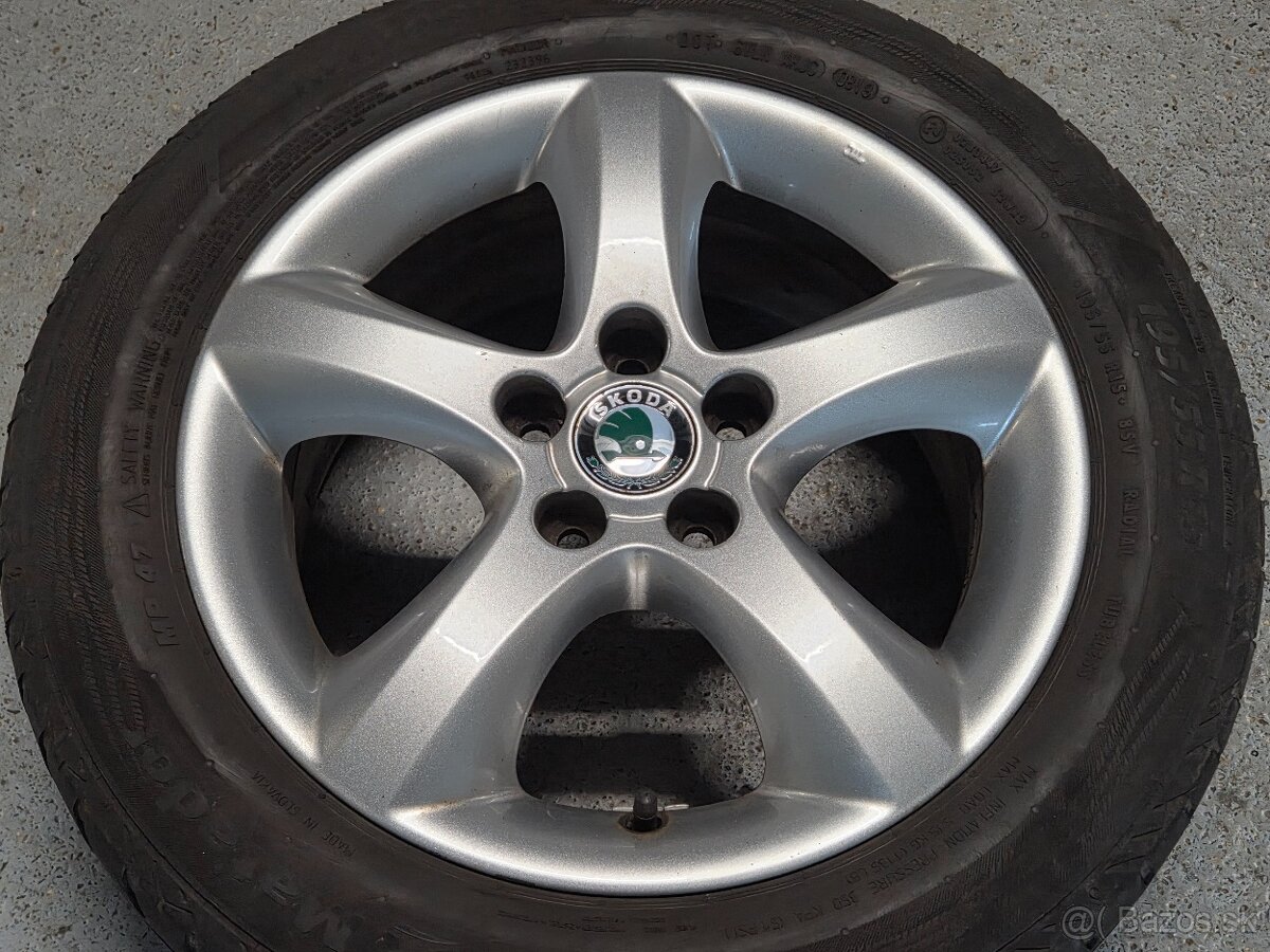sada 15" ŠKODA (5x100)