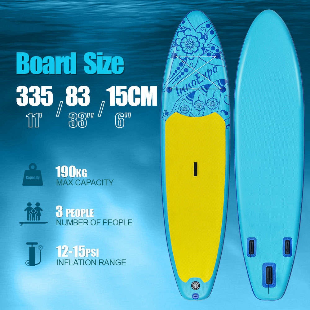 Paddleboard modro-zlty expo