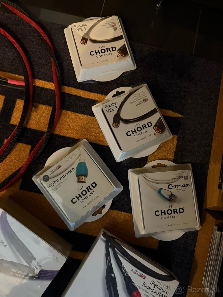 audio káble Chord