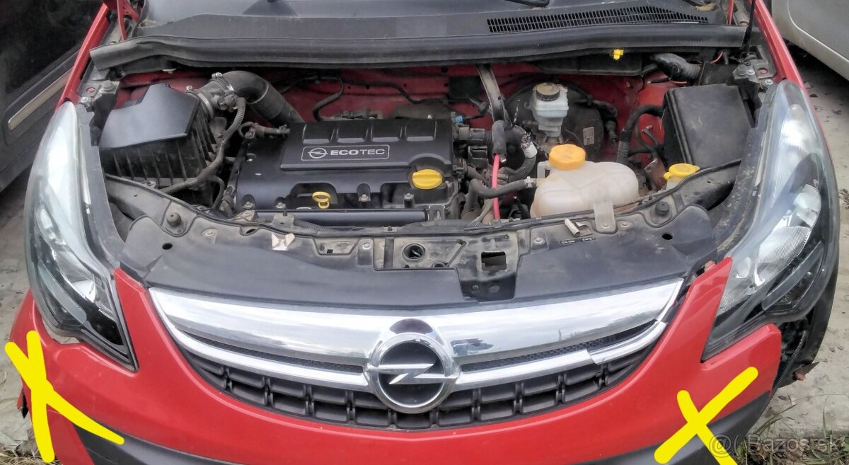 predám Motor A12XER 1.2 OPEL CORSA D 2012 PIATE DVERE, SVETL