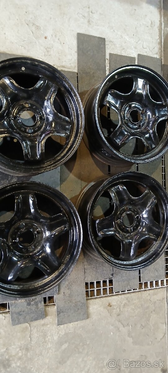 Predám plechové disky Renault 4x100 R16