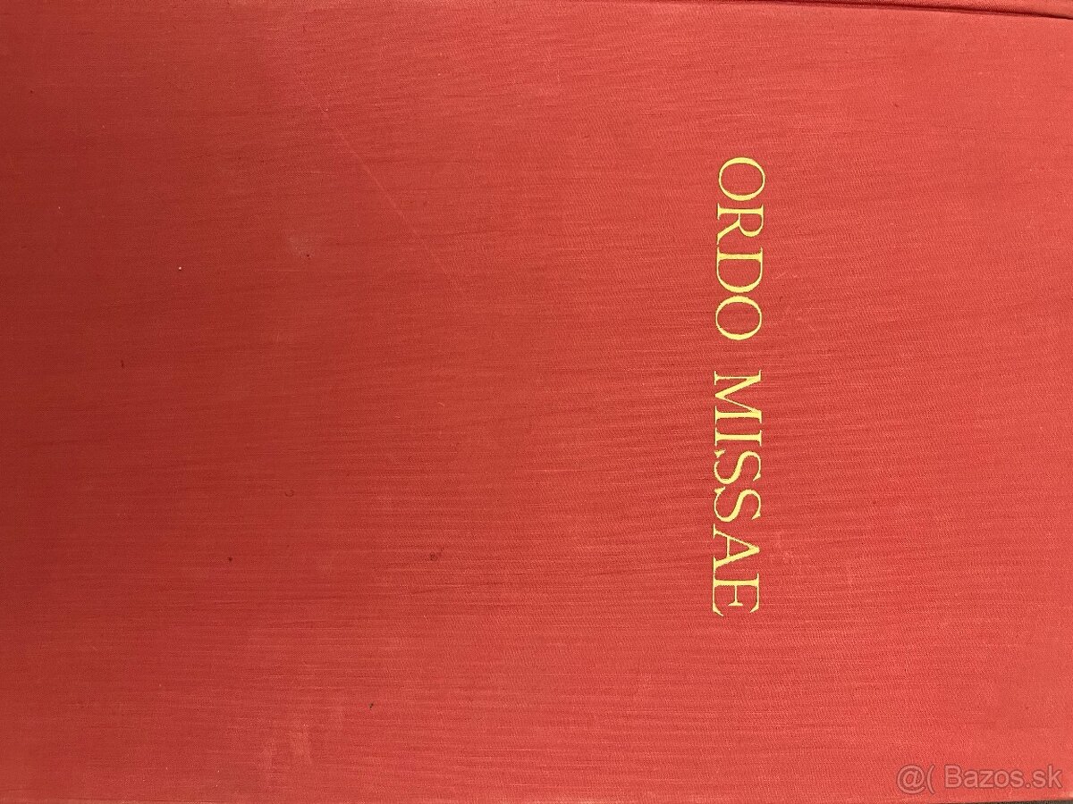 ORDO MISSAE