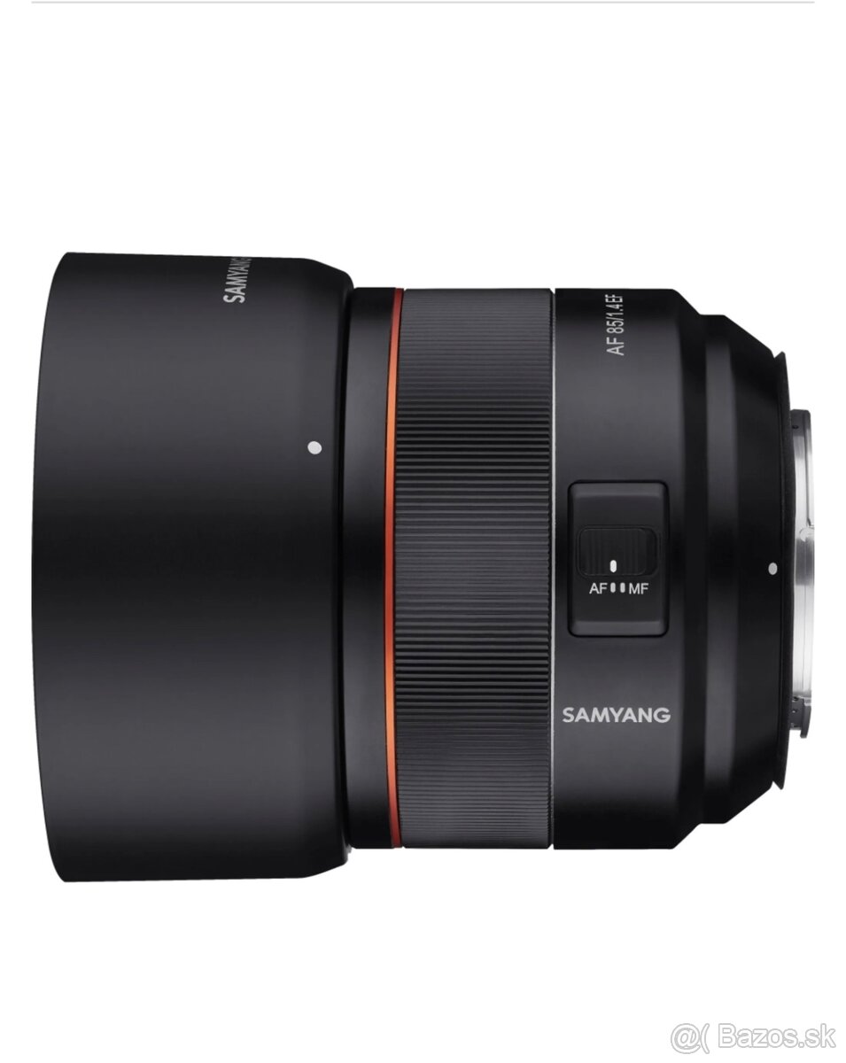 Samyang 85 mm ,1.4 f pre Canon Ef