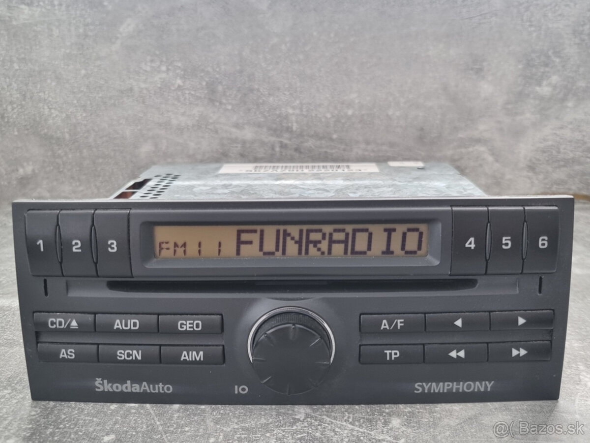 Skoda Symphony CD Fabia