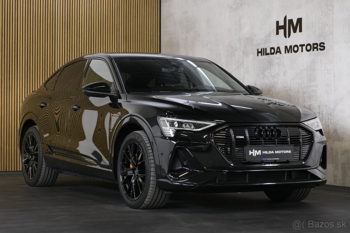 Audi e-tron 55 300kW S-line Black Edition B&O Matrix ACC