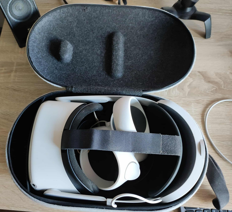 Meta Quest 2 /Oculus Quest 2/ 256 GB + elite strap +púzdro