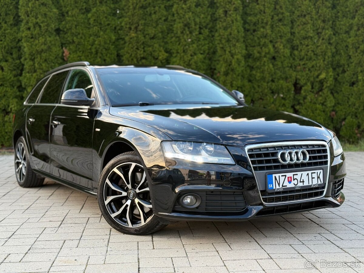 Audi A4 Avant B8 2.0 TDI S-line Letná sada + Zimná sada