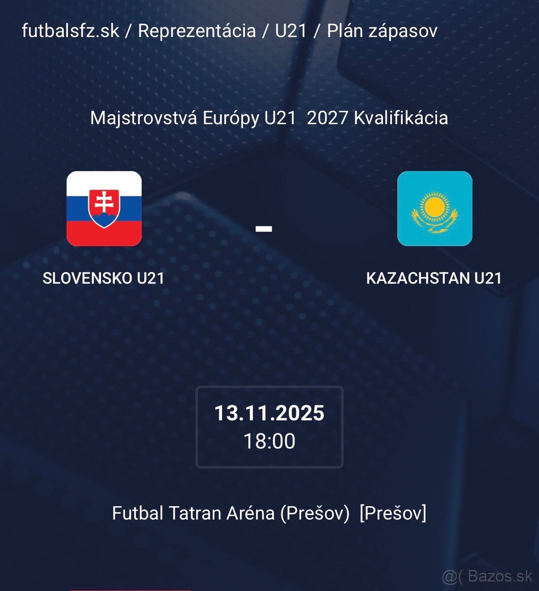 FUTBAL Slovensko U21