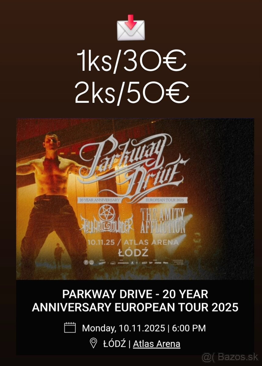 Parkway Drive – Łódź (10.11.2025)