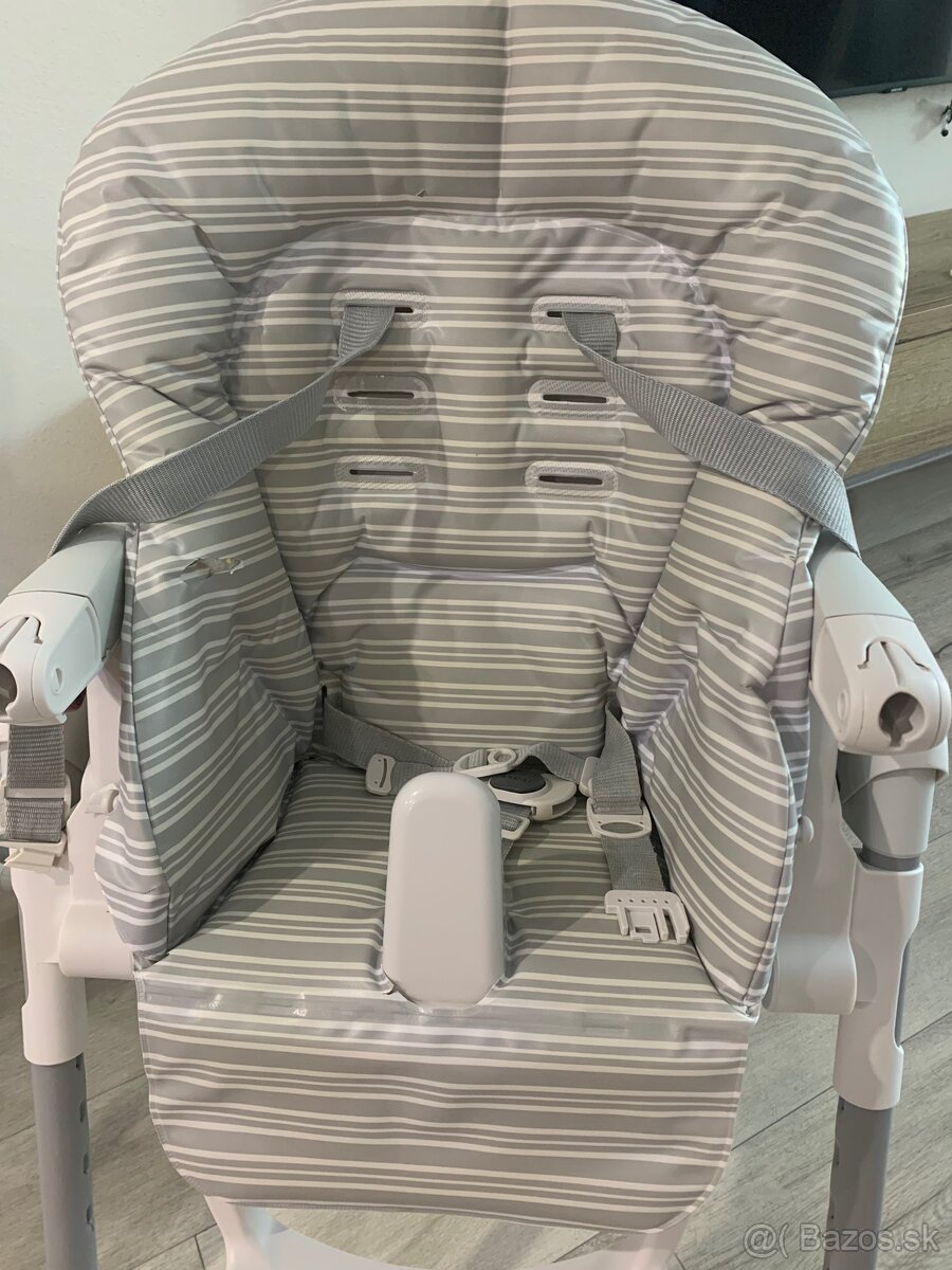 Jedálenská stolička Peg Perego