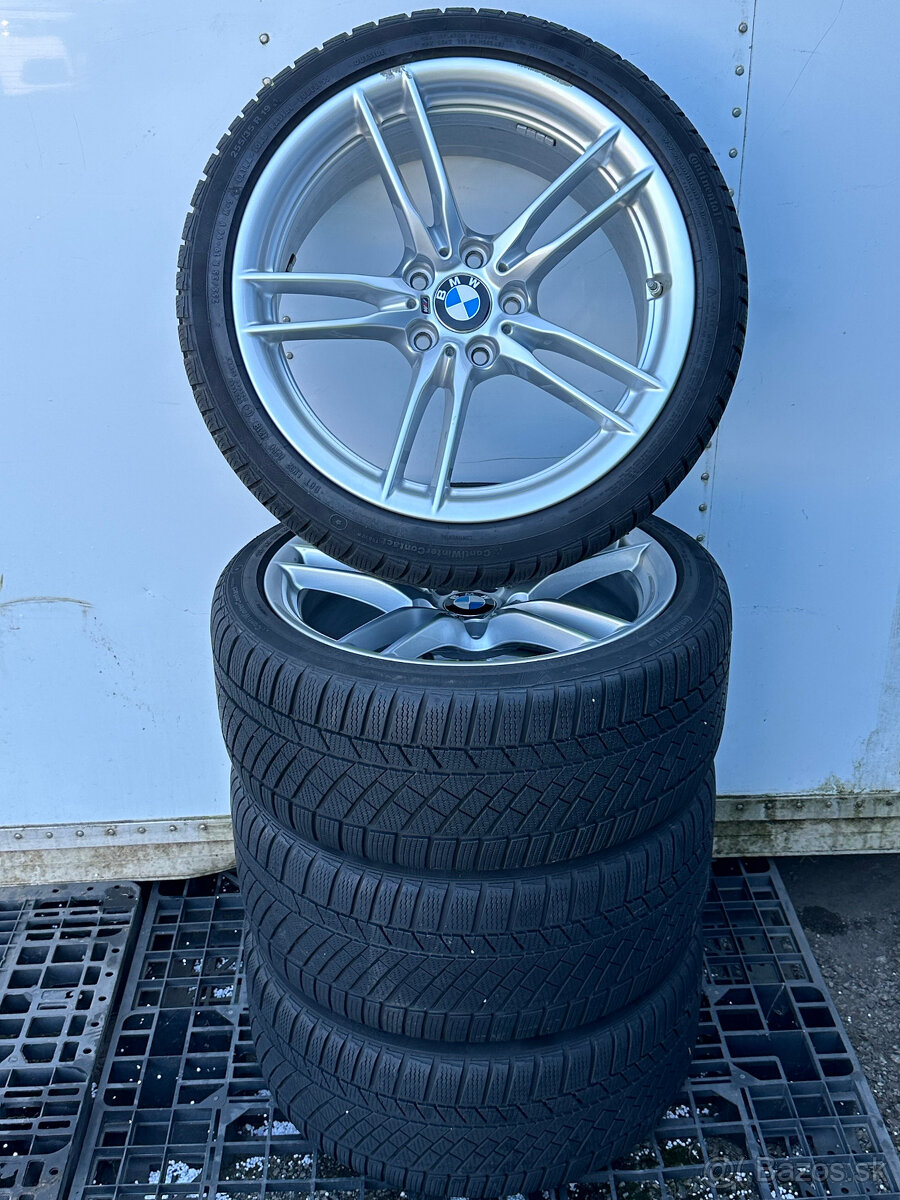 PREDÁM sadu 19" AL disky BMW style 641 M + zimné pneumatiky