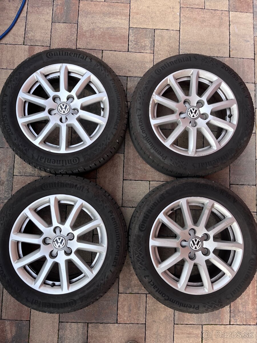 Orig.hliníkové disky Audi R16 5x112