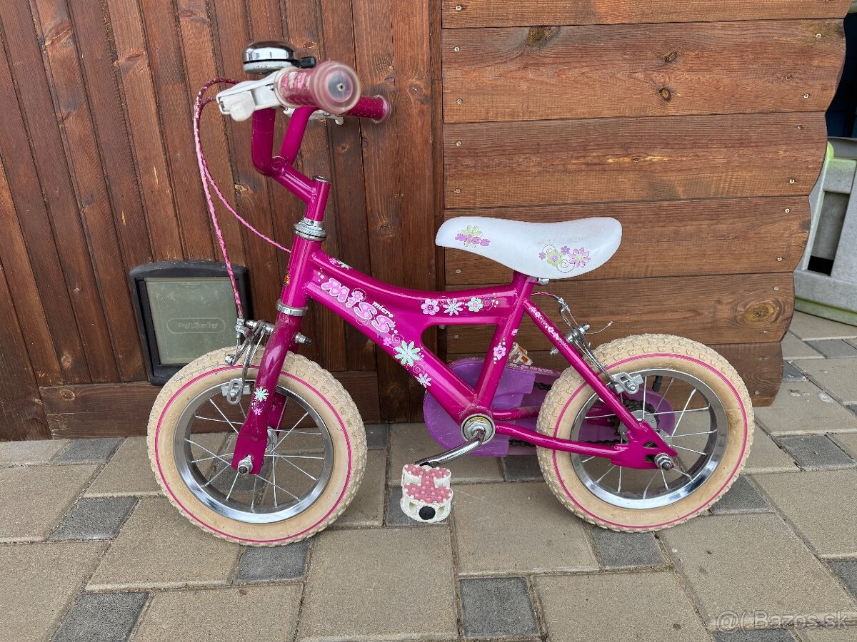 Detský bicykel 12” dievčenský