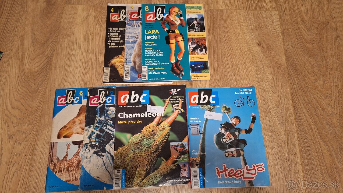Stare casopisy ABC mix