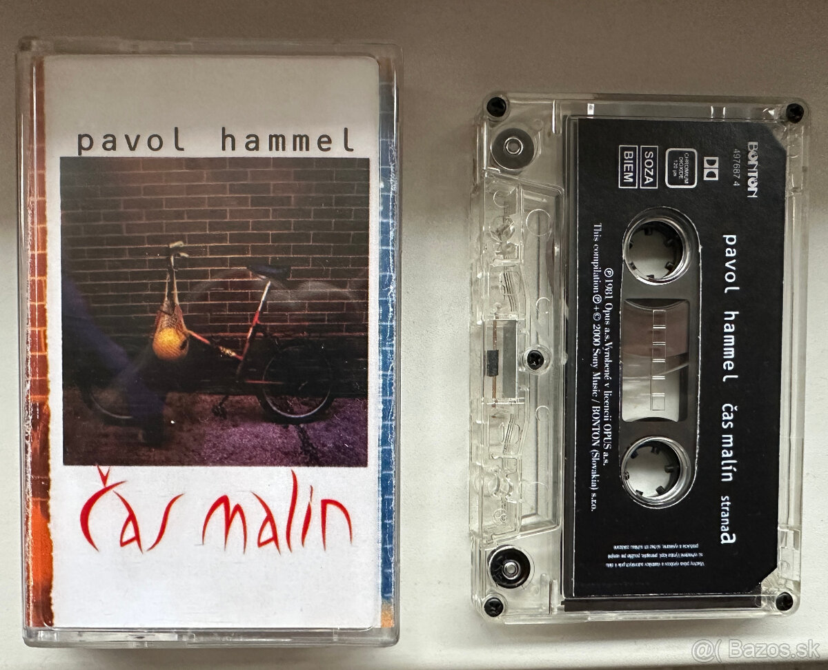 MC kazeta PAVOL HAMMEL "Čas malín"