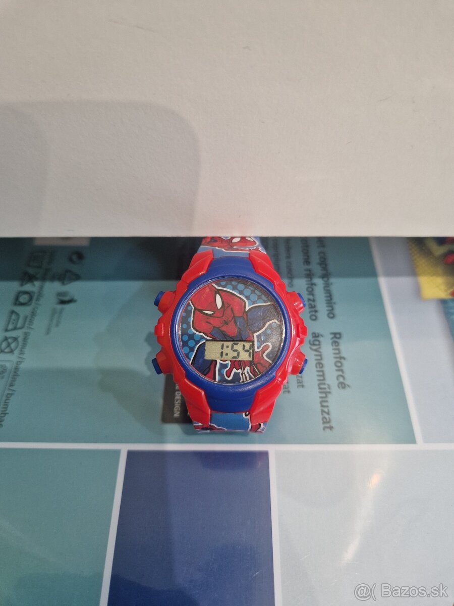 Spiderman náramkové hodinky (digitálne)
