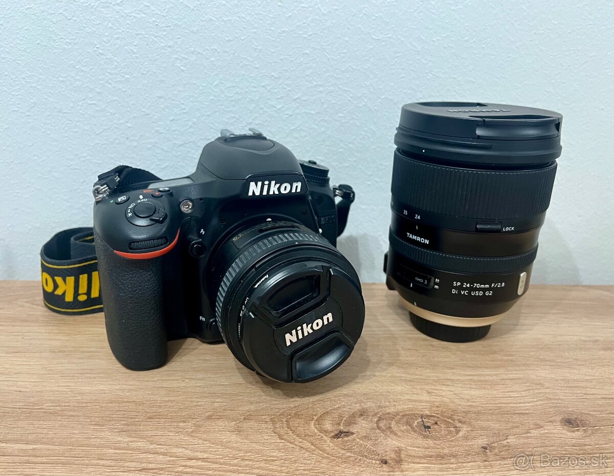 Nikon D750 + Tamron 24-70mm F/2.8 + Nikkor AF-S 50mm 1.8G