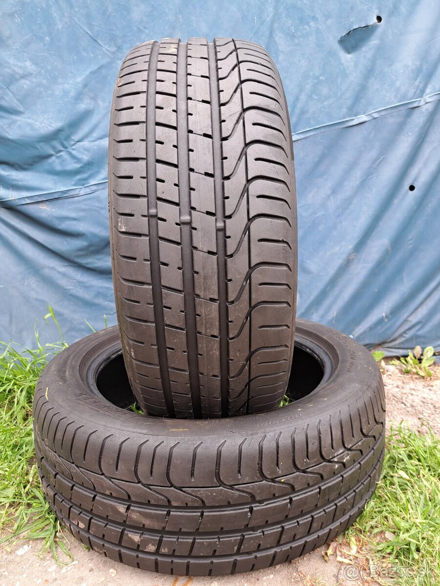Ponúkam 2 letné pneumatiky Pirelli PZero 235/50 R19