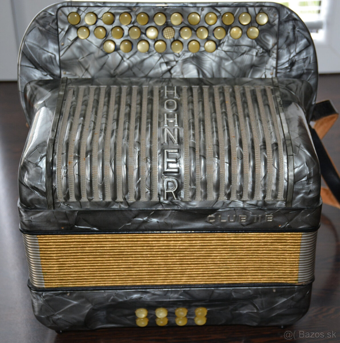 Heligonka (harmonika) Hohner pre začiatoćníka, C-F