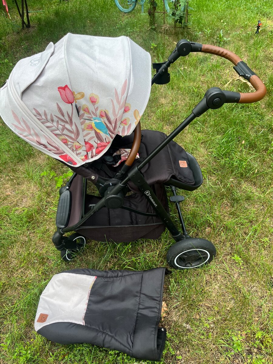 Športový kočík Kinderkraft All Road - BIRD PATTERN