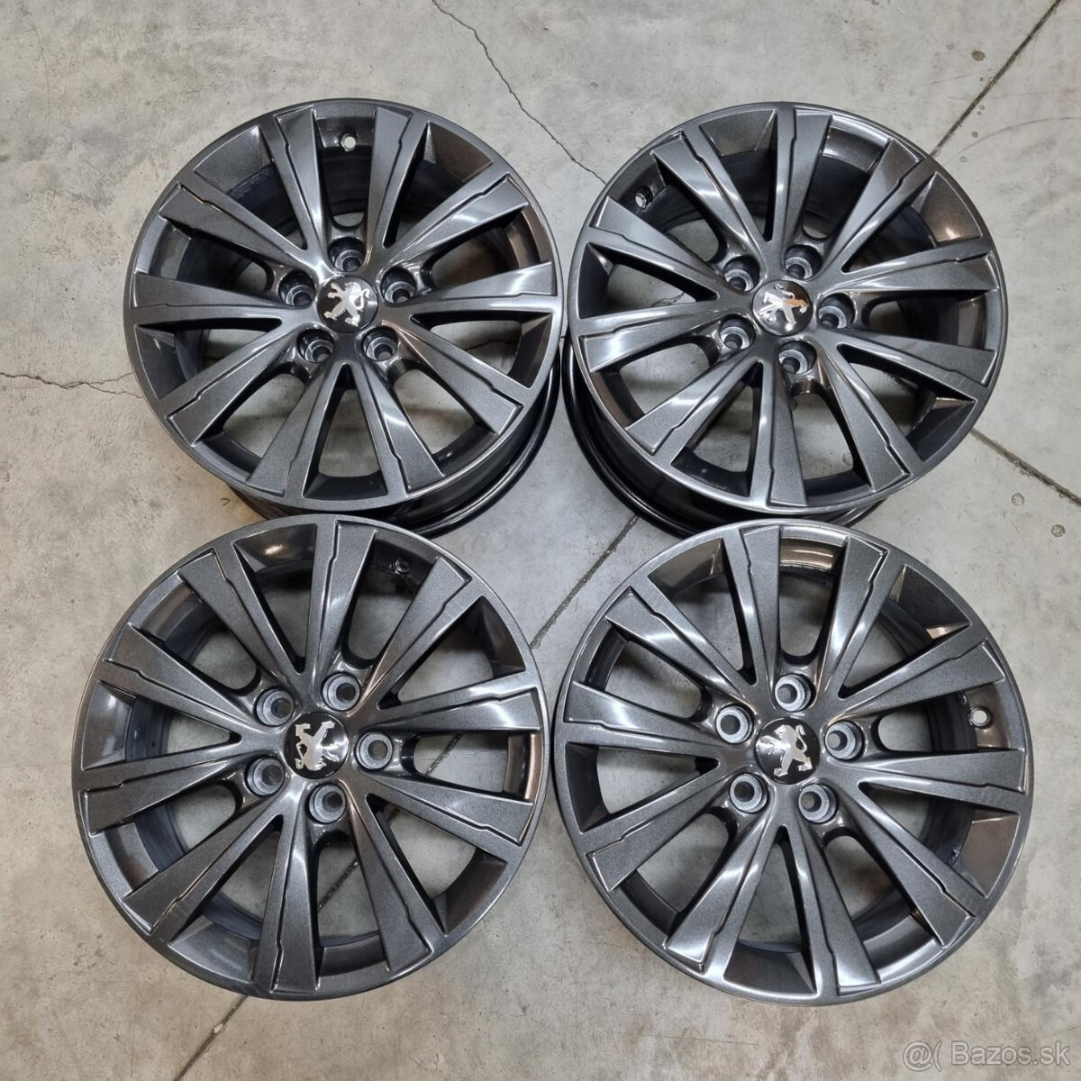 PEUGEOT hliníkové disky 5x108 R16 7J ET44