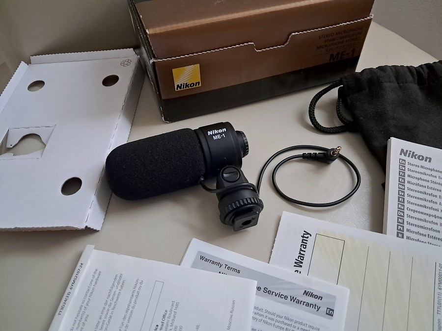 Nikon ME-1 Stereo mikrofon - mikrofón