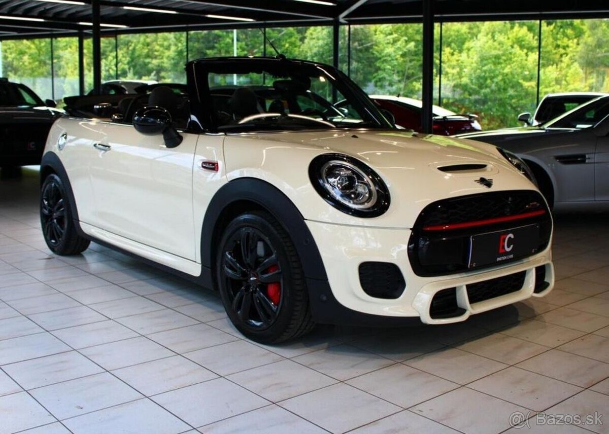 Mini Cooper John Works Cabrio 170 kW benzín automat