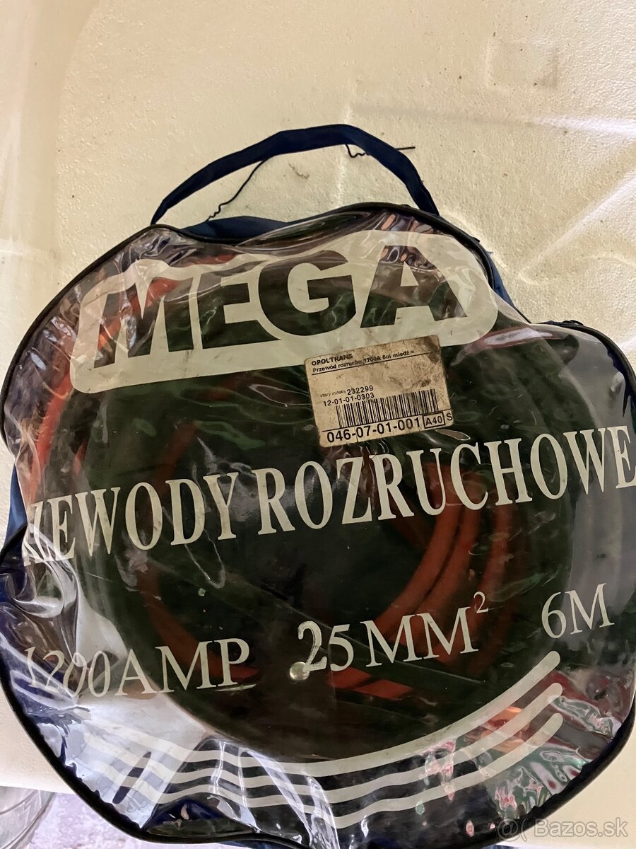 Štartovacie káble 6M