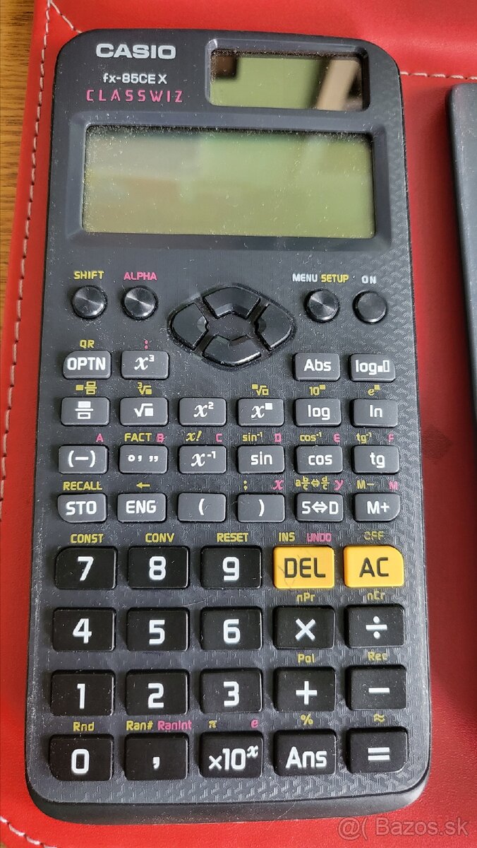 CASIO FX 85 CE X vedecká kalkulačka 379 funkcii