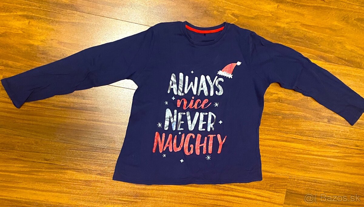 Modré tričko Always nice, 158-164 cm