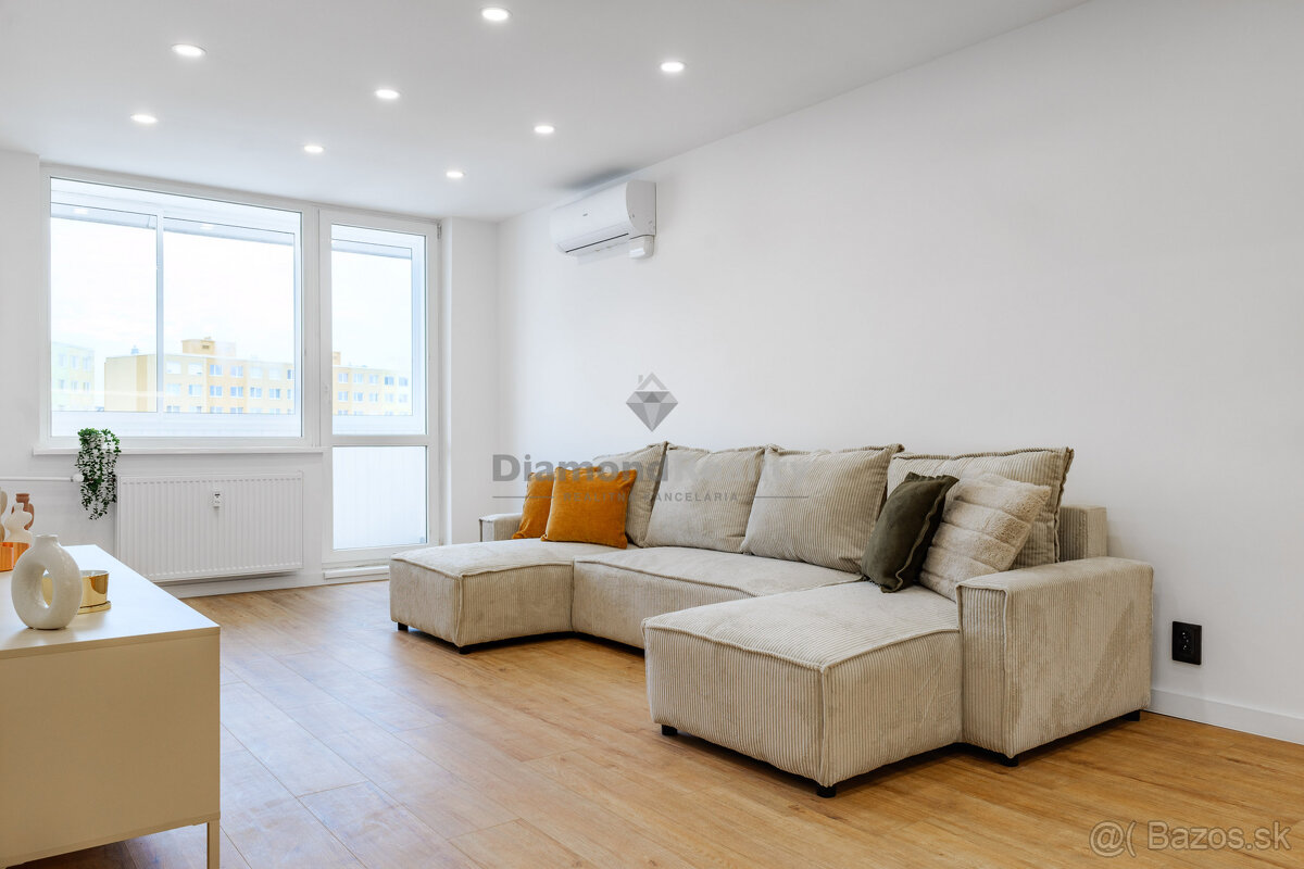 NA PREDAJ 3 IZBOVÝ BYT S LOGGIOU PO NOVEJ REKONŠTRUKCII | ŠK