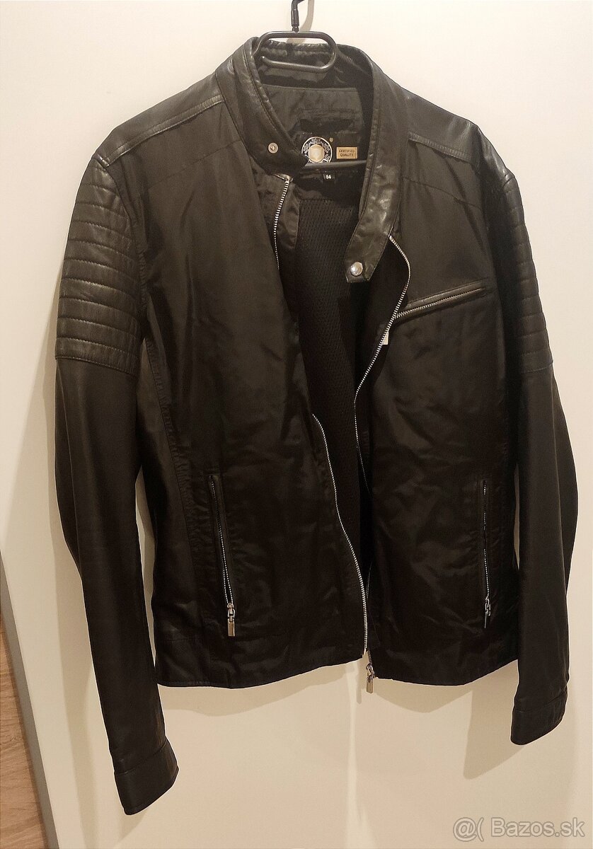 Bunda KARA kožená veľkosť L (54)