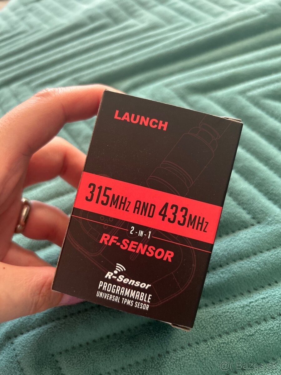 Launch TPMS RF- snímače tlaku univerzálne a programovateľné