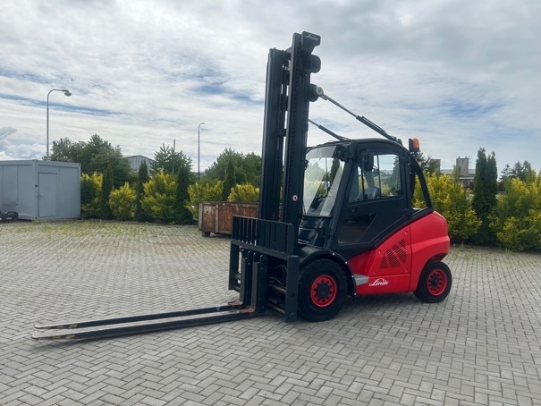 Linde H50D - čelní vysokozvižný vozík