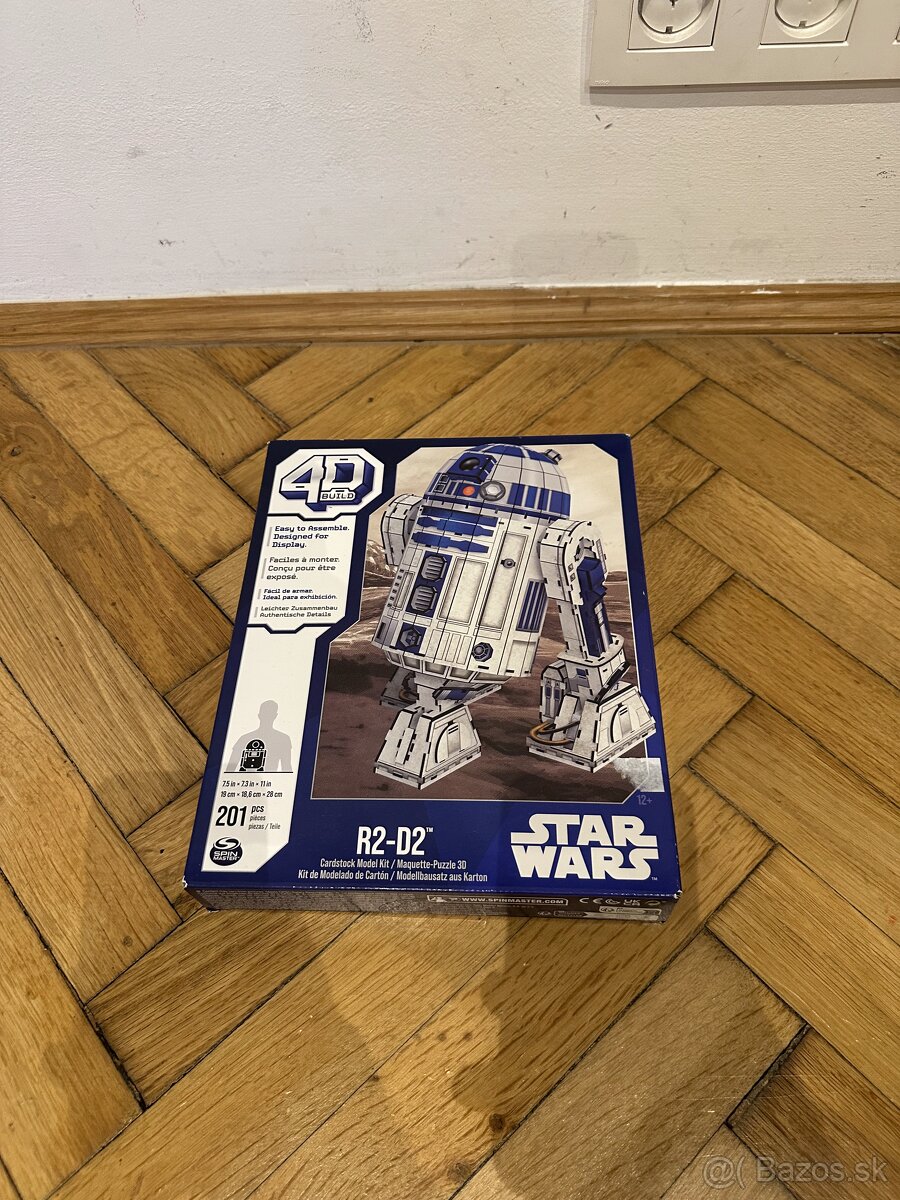 stavebnica 4D build R2D2 - nerozbalena