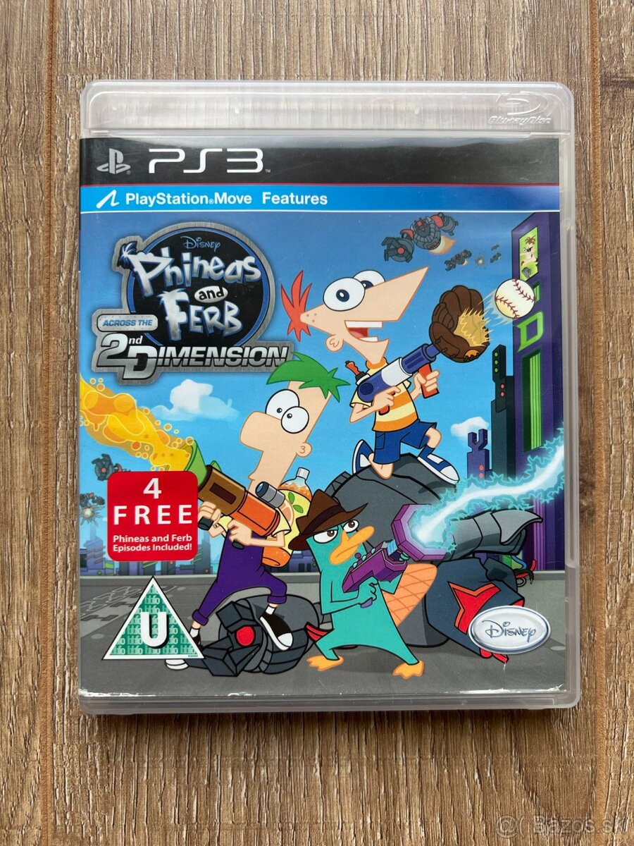 Phineas and Ferb Across the 2nd Dimension na Playstation 3
