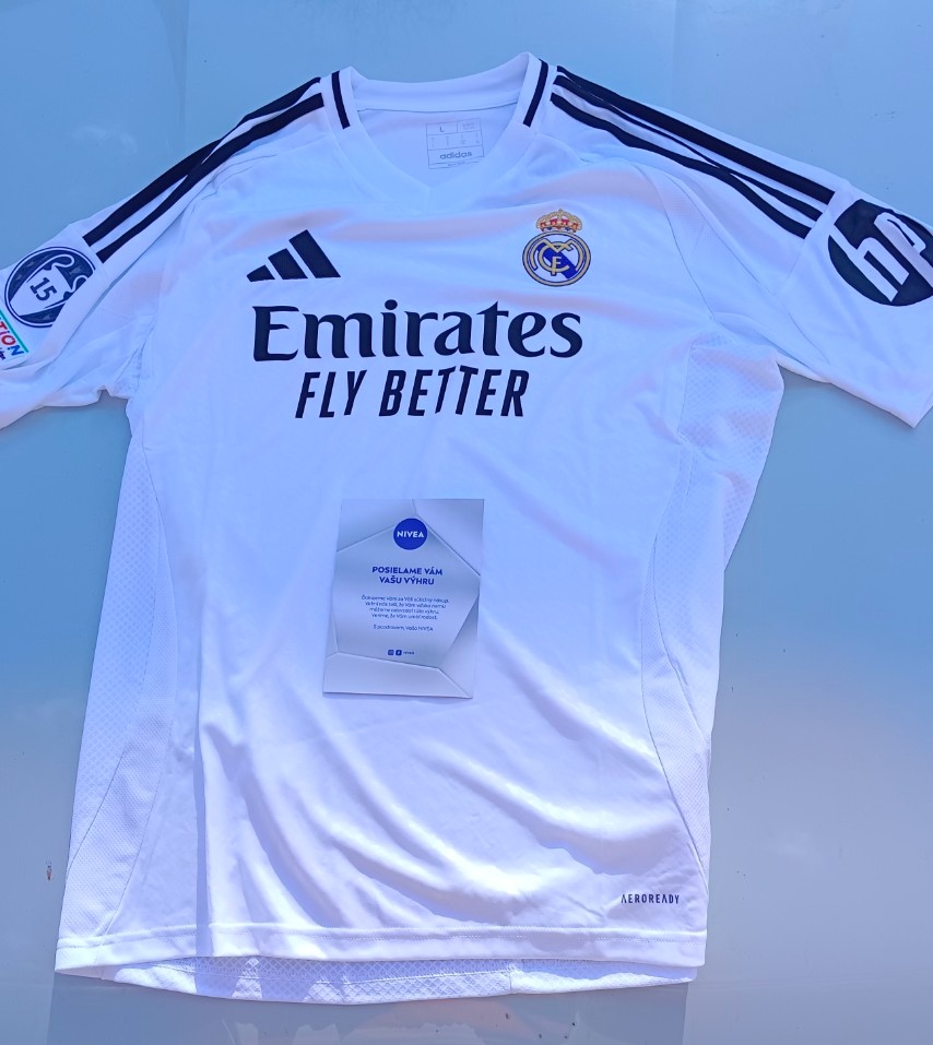 Originál futbalové tričko Real Madrid so 75% zľavou