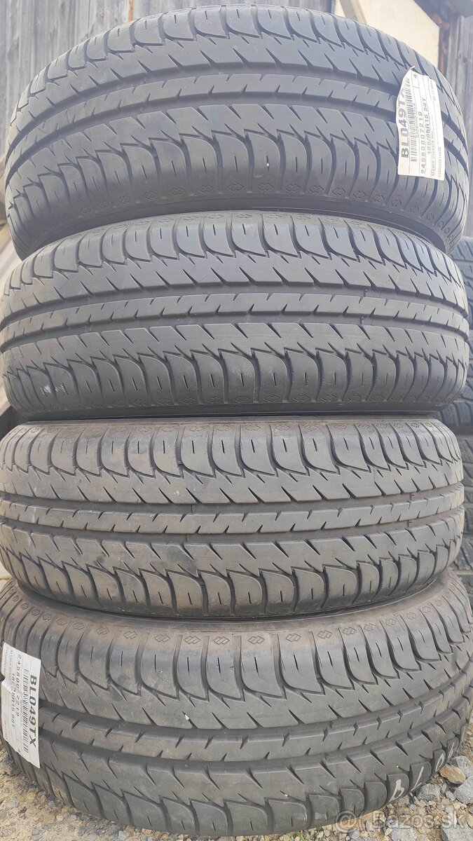 185/65 r15 Kleber letné pneumatiky - sada
