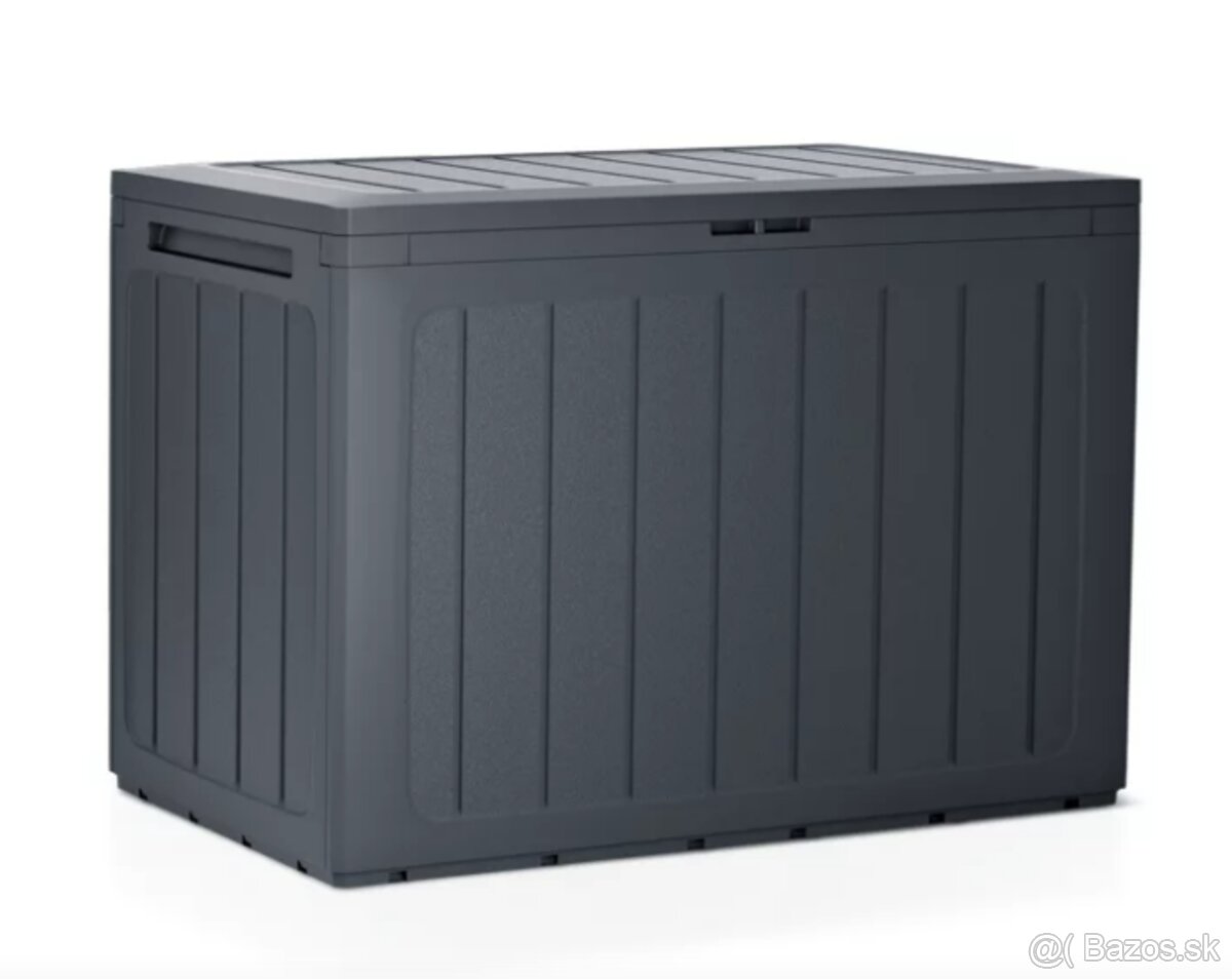 Záhradný box Prosperplast BOARDEBOX antracit 190L