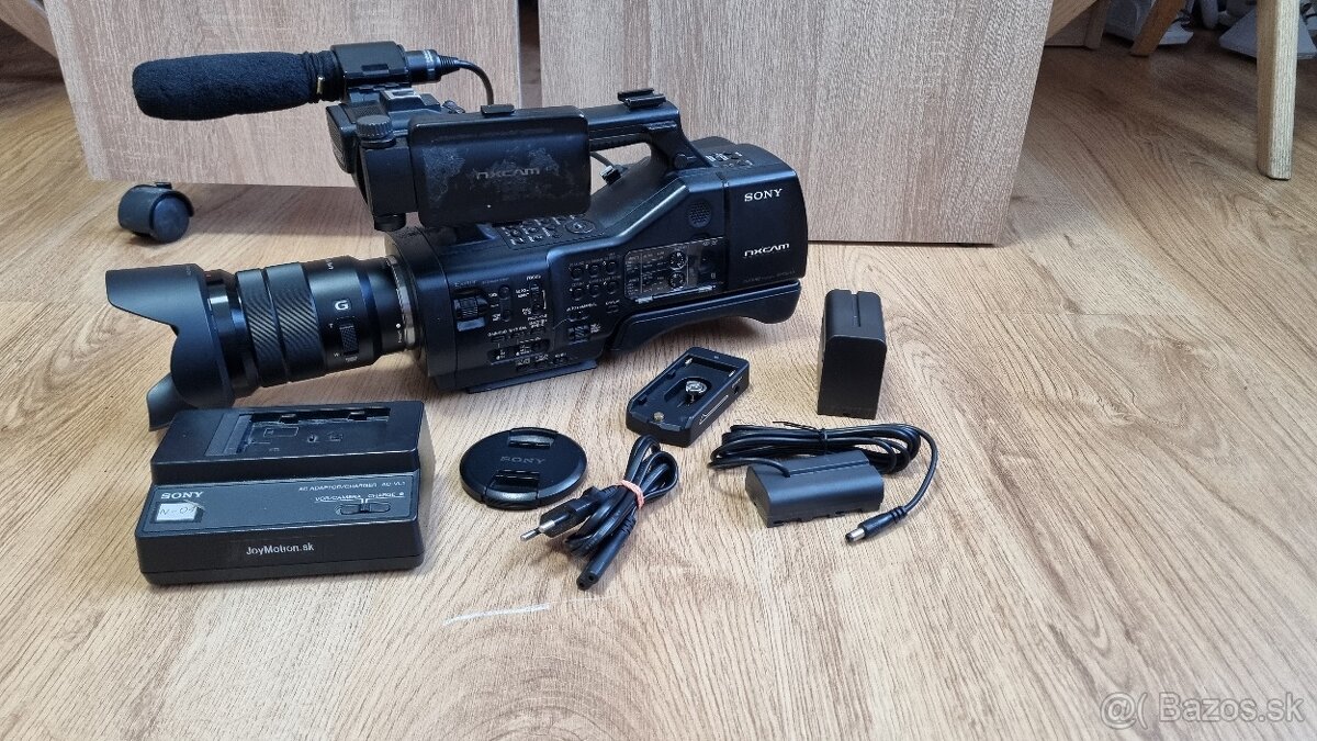 SONY NEX-EA50 + stabilizátor Flycam s vestou