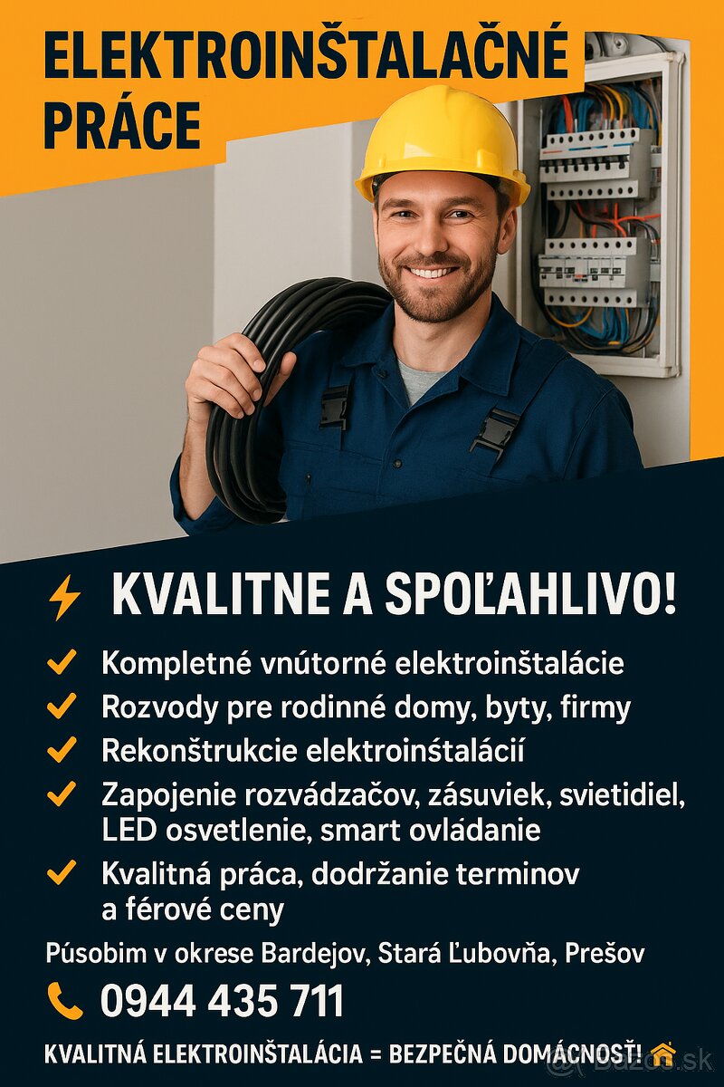 Elektrikár, Elektroinštalacie