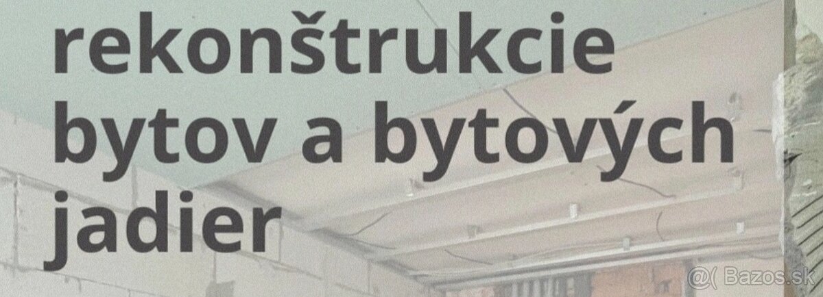 Rekonštrukcie