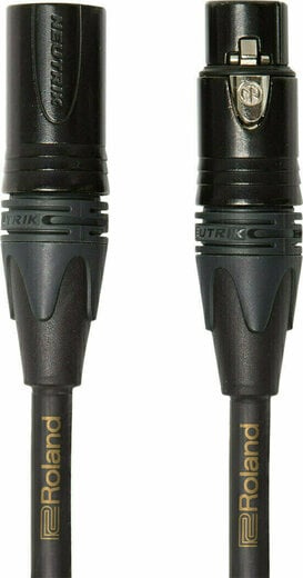 Roland RMC-GQ25 7,5 m Mikrofónový kábel (Čierna)