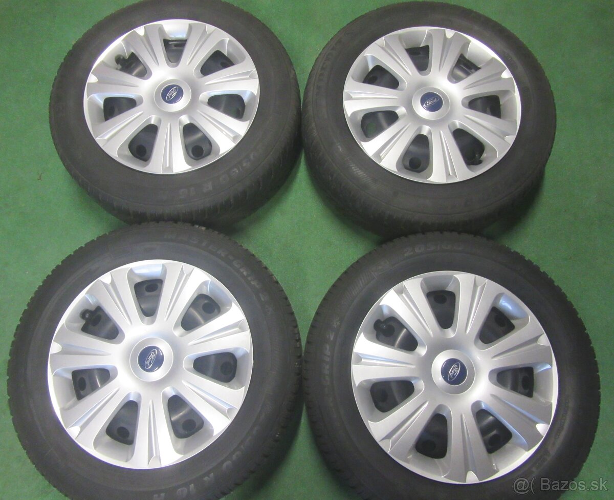 R16 Zimná sada FORD FOCUS rozteč 5x108 205/60R16 semperit