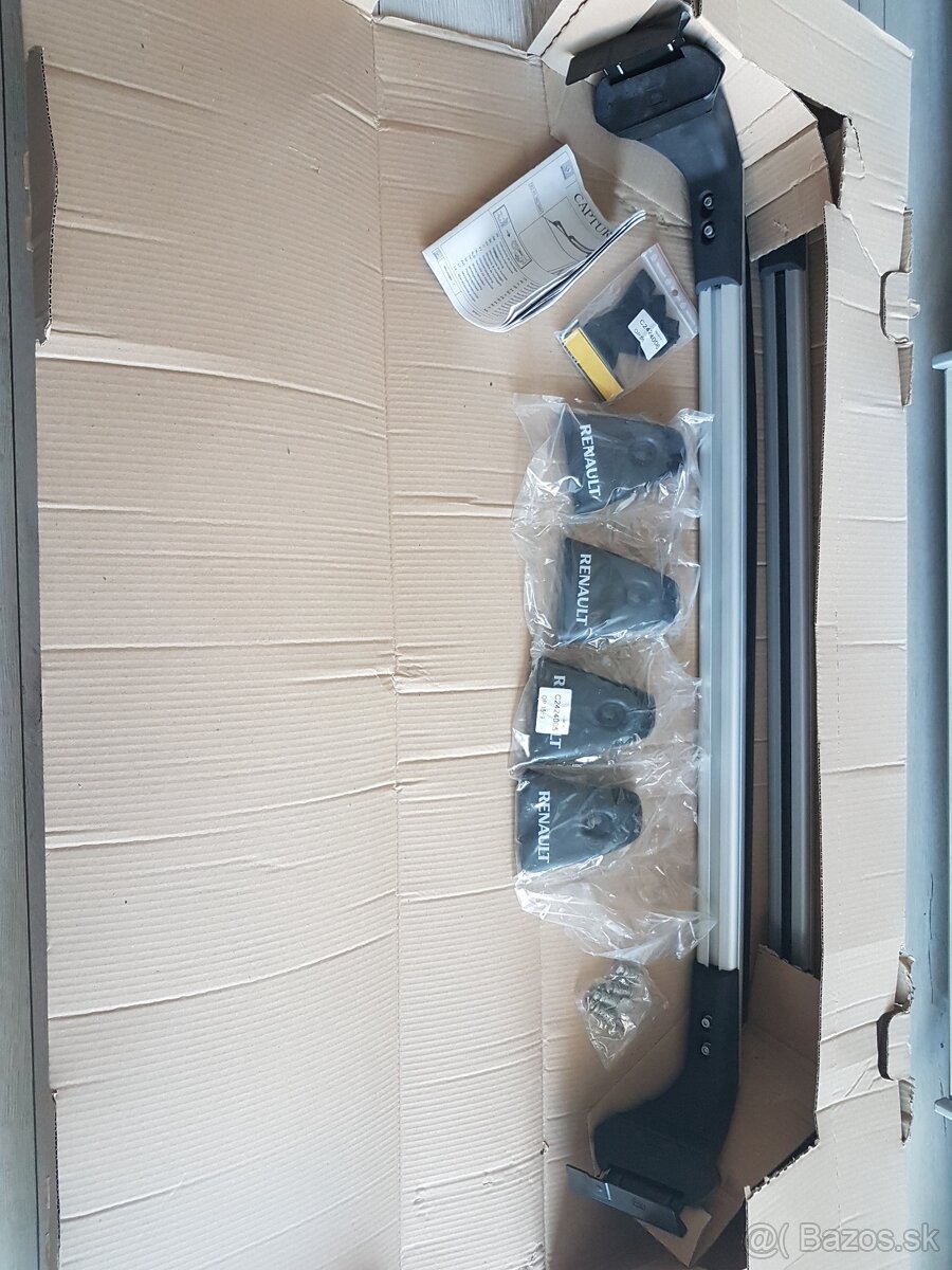 Renault Captur I. priečne strešné nosiče