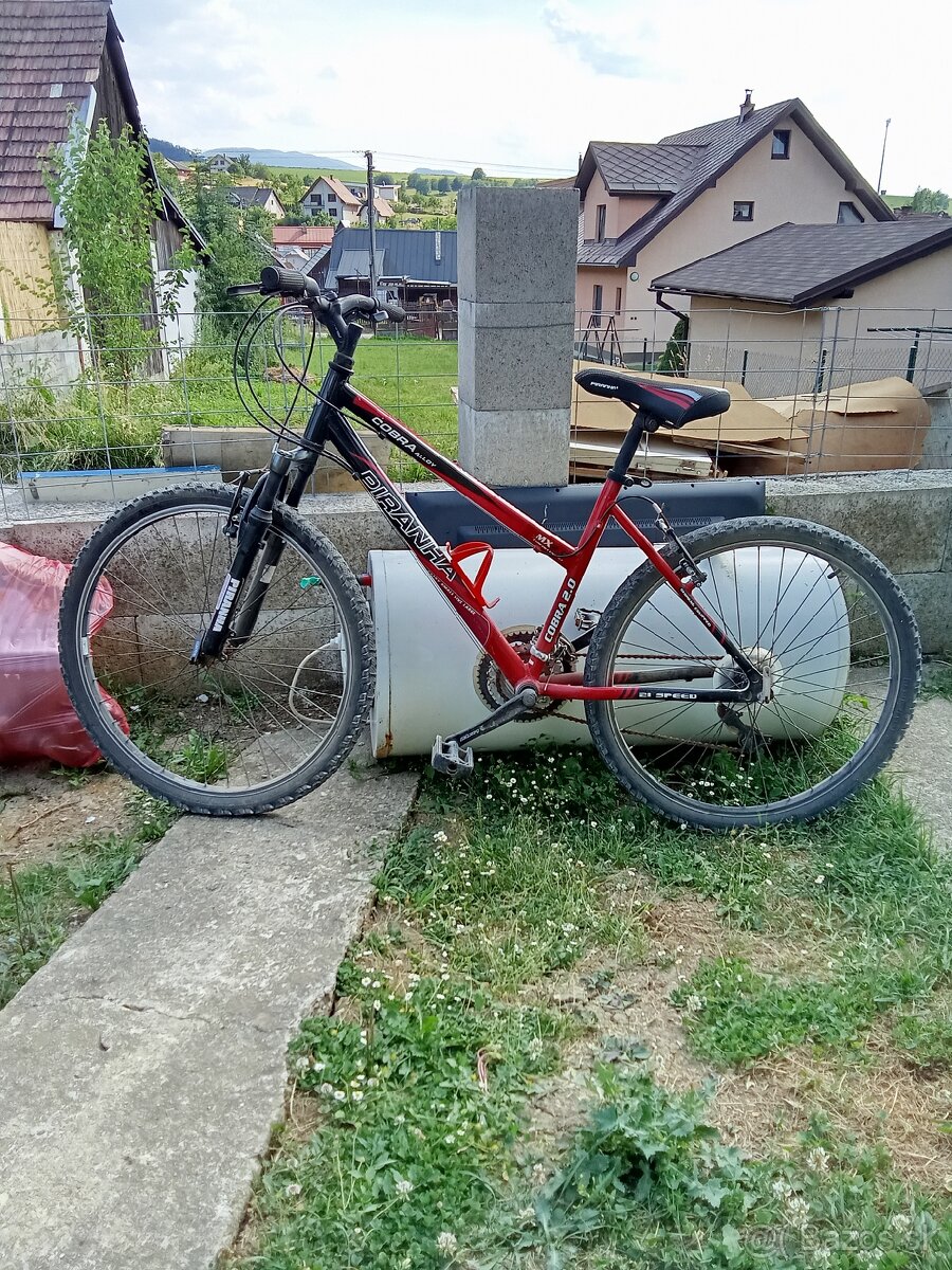 Predám horský bicykel značka PIRANHA
