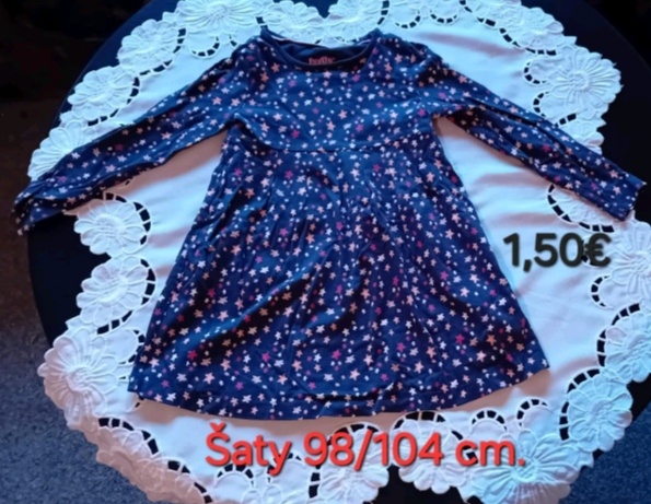 Modré šaty