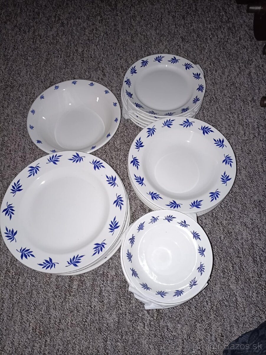 Sada porcelánových tanierov 25ks